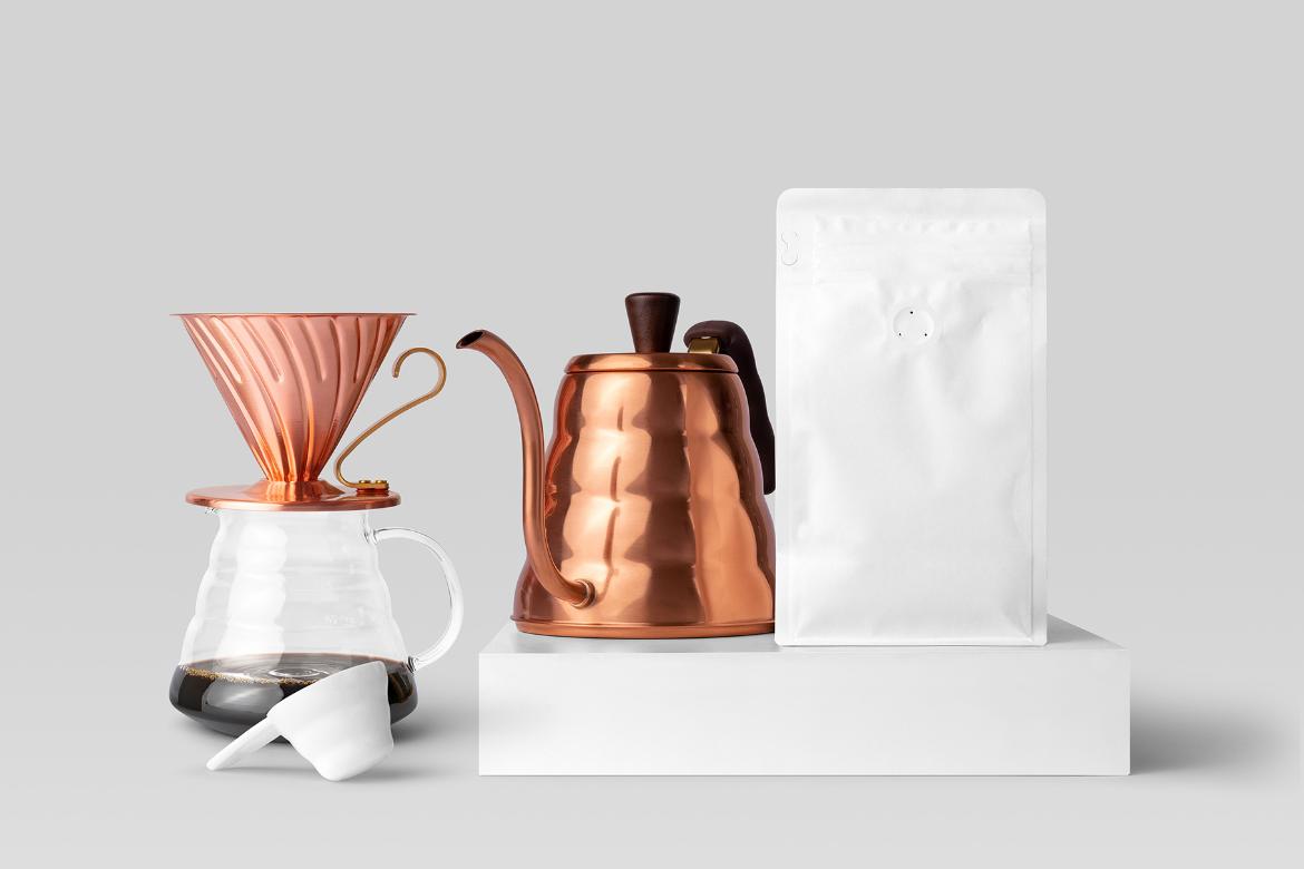Blend Coffee Branding Mockup Scene 07