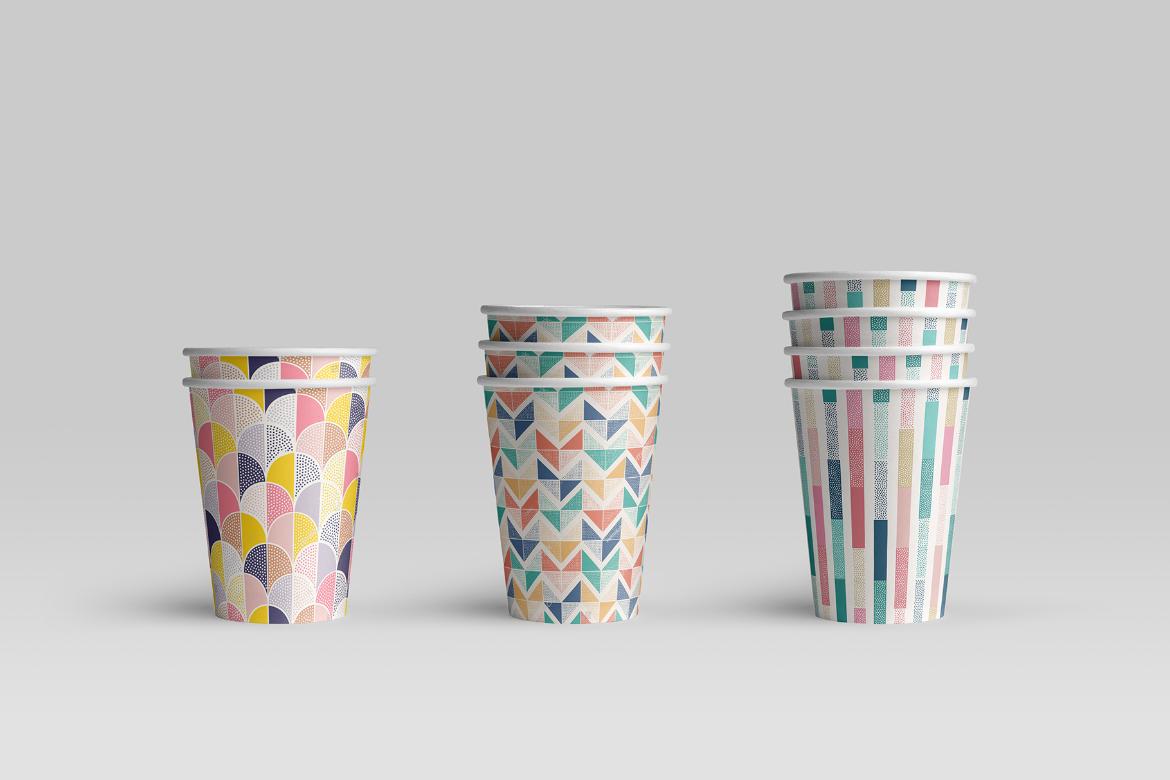 Blend Coffee Paper Cups Mockup Scene 22