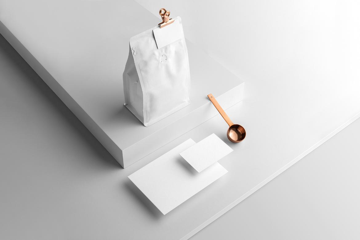 Blend Coffee Branding Mockup Scene 19