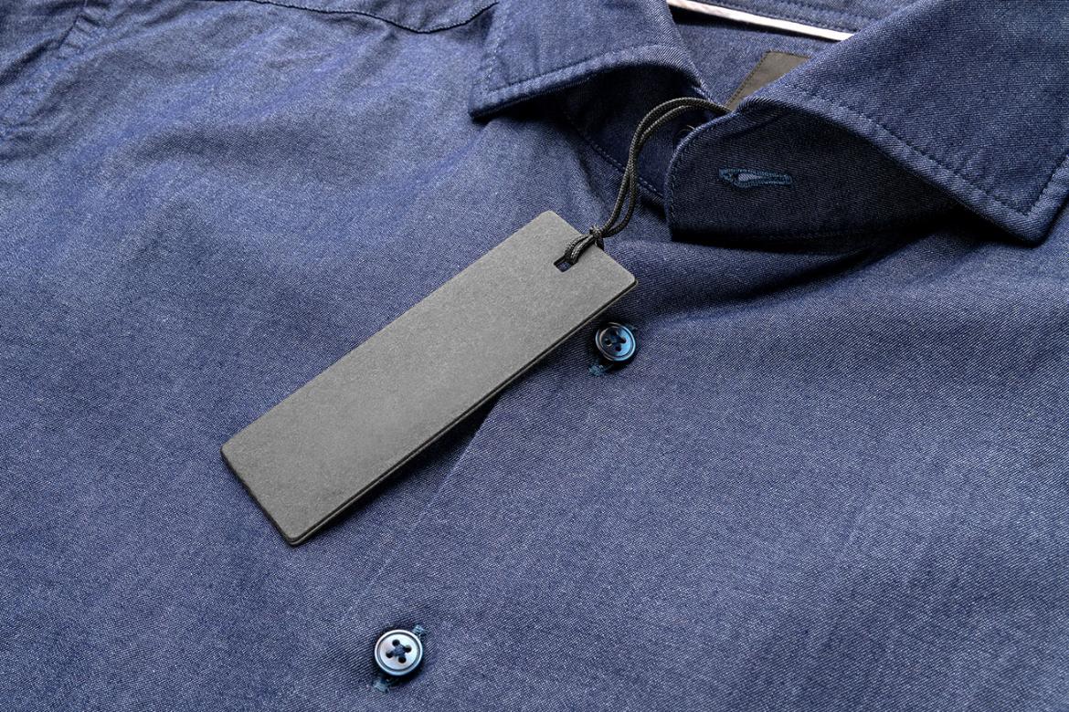 Shirt Tag Label Mockup Scene 02