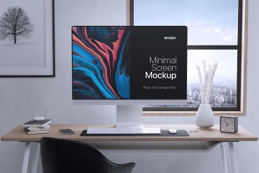 Minimal Screen Mockup