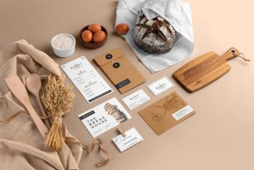 Bakery Branding Mockup Scene 02