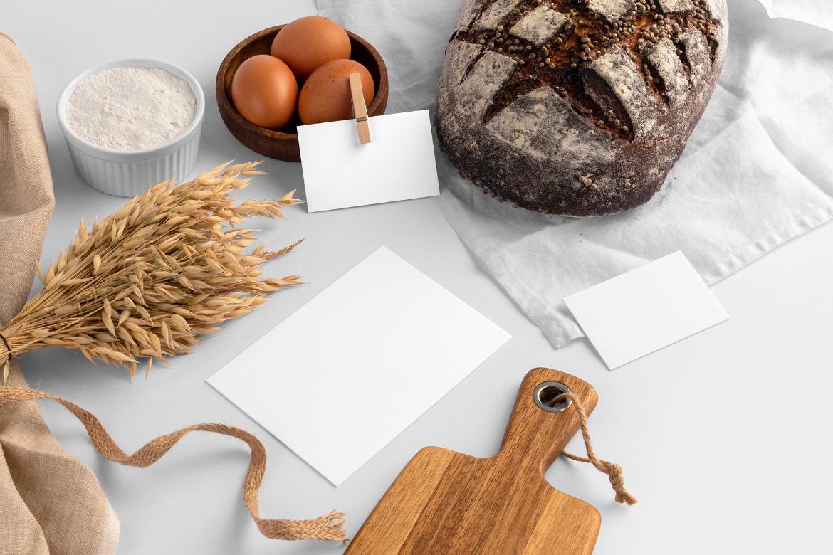 Bakery Branding Mockup Scene 03