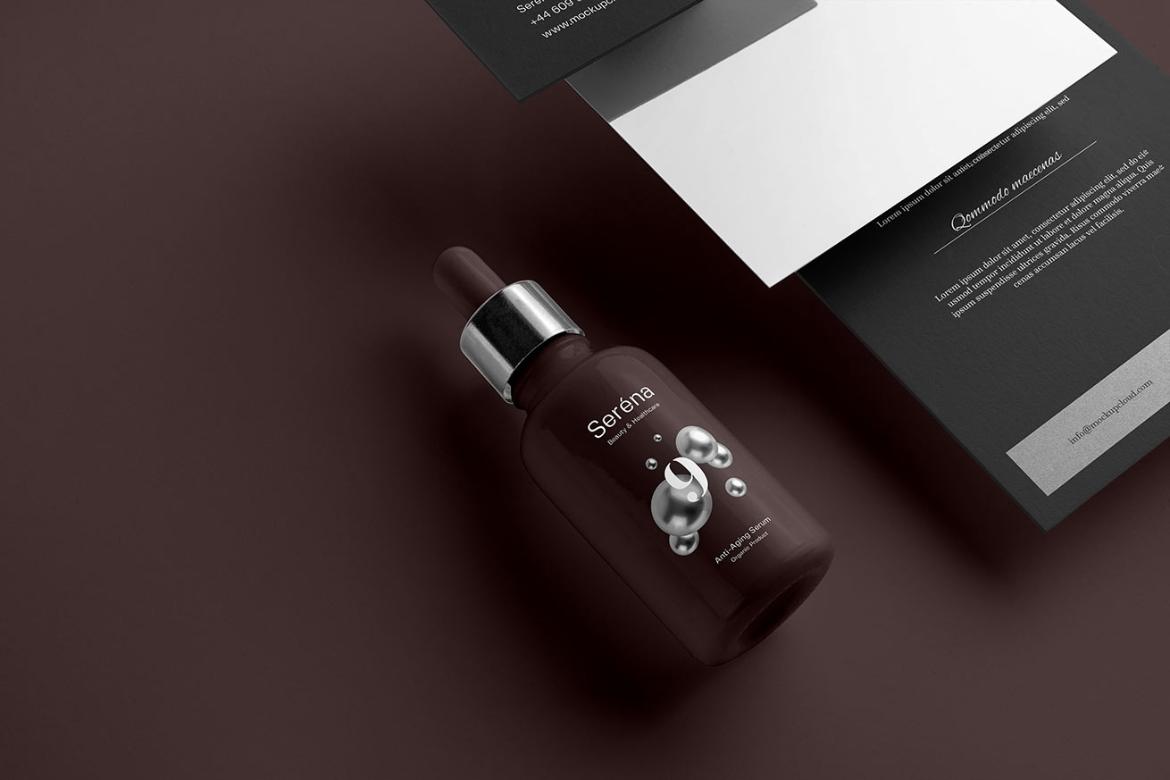 Serena Cosmetics Branding Mockup Scene 04