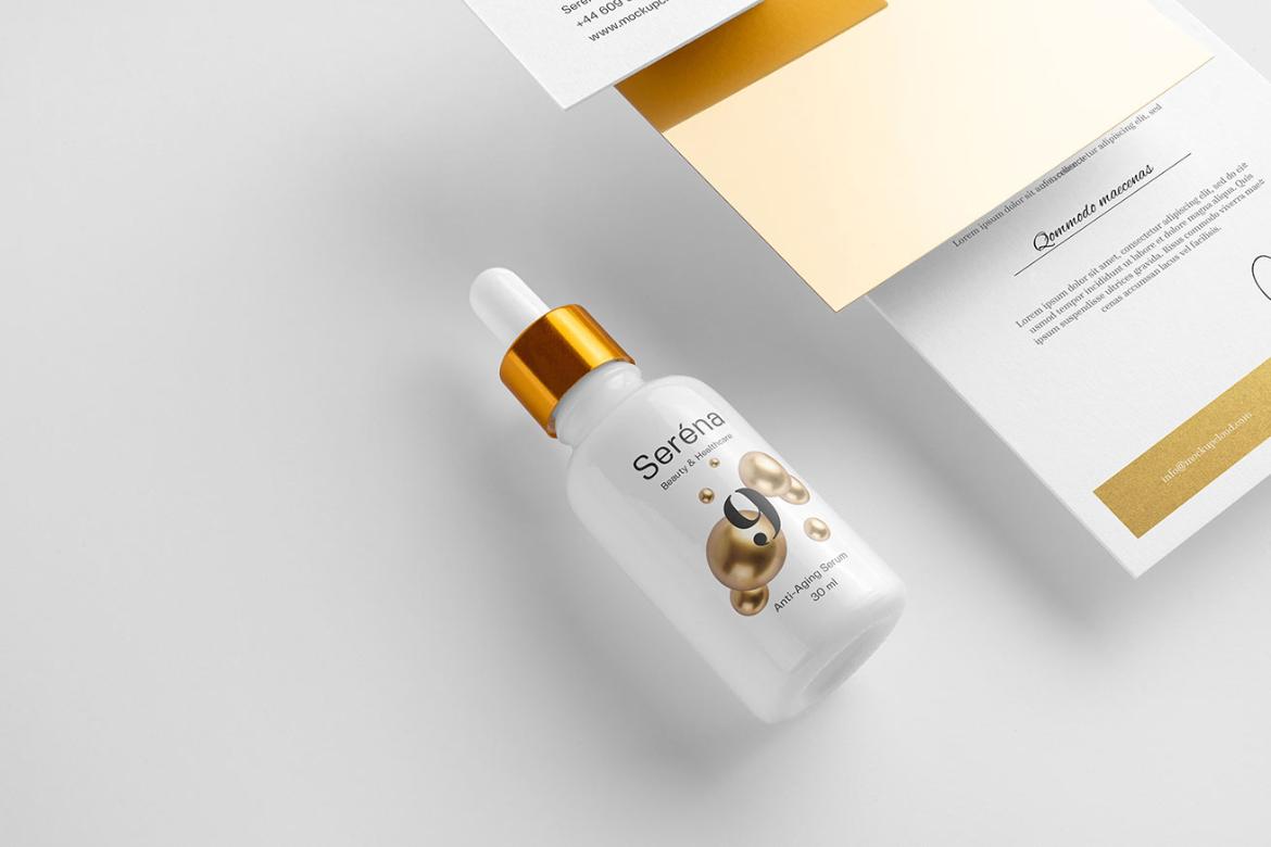 Serena Cosmetics Branding Mockup Scene 04