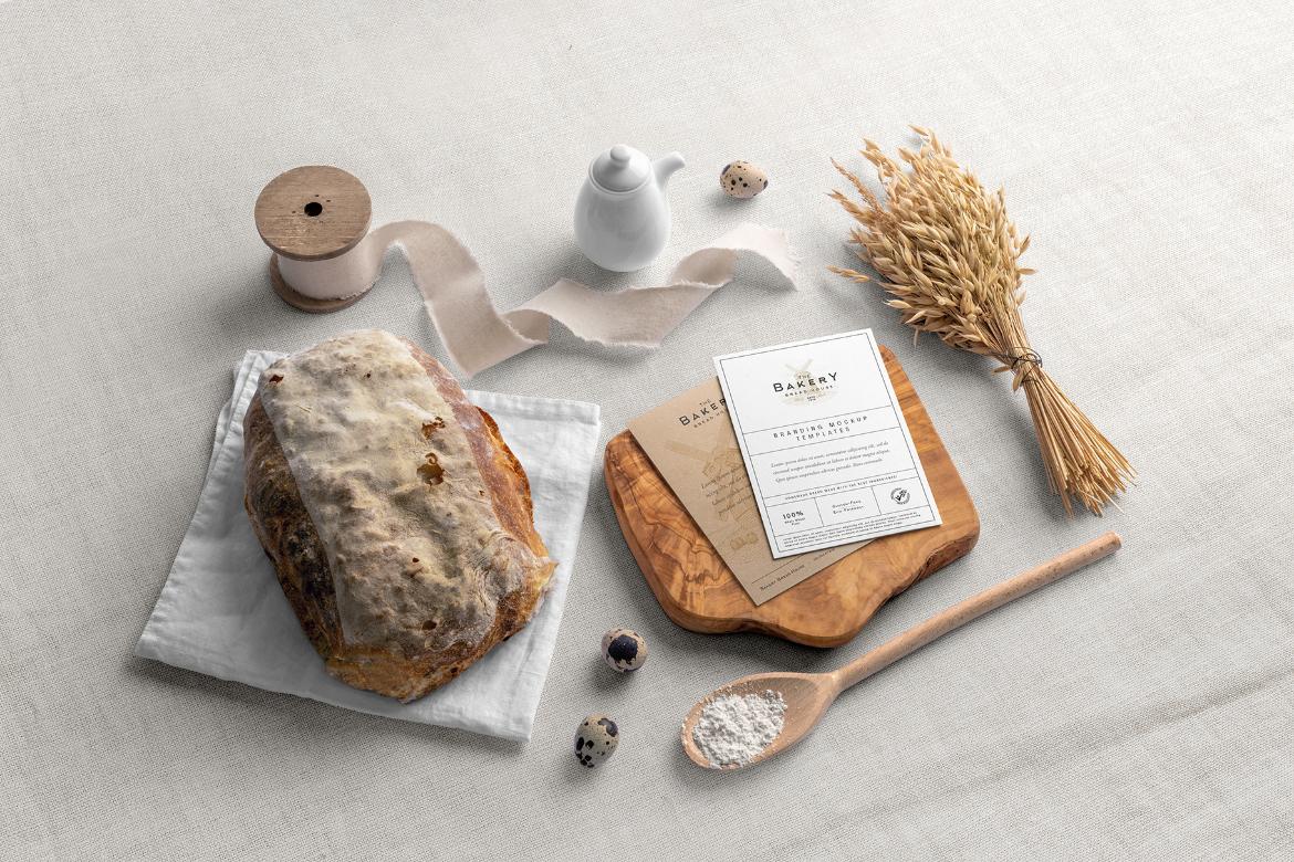 Bakery Branding Mockup Scene 15