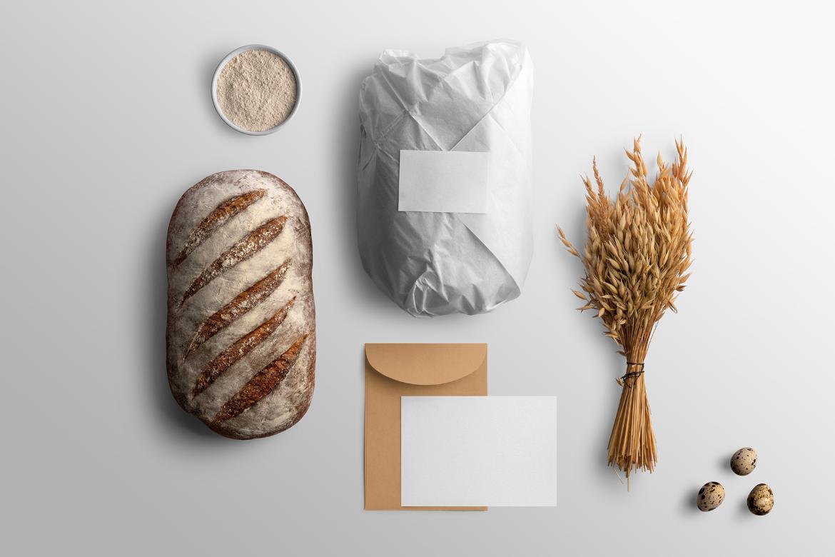 Bakery Branding and Packaging Mockup Scene 21