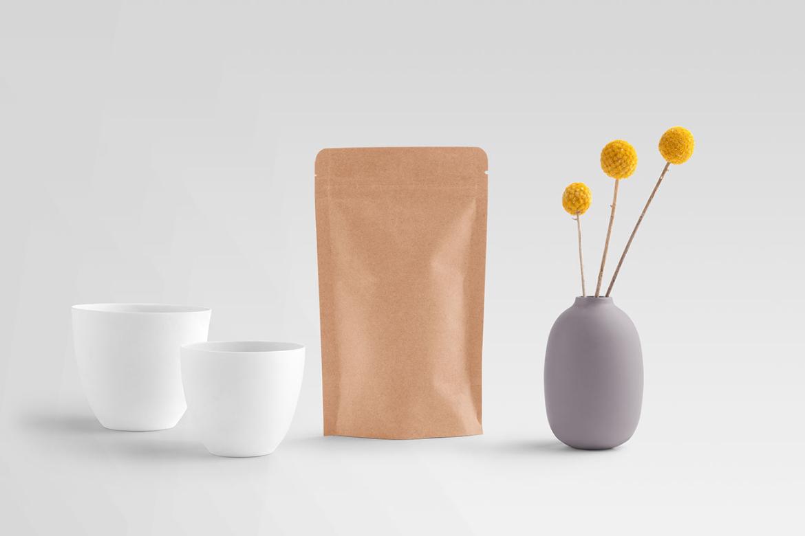 Tea Packaging Branding Mockup Scene 07