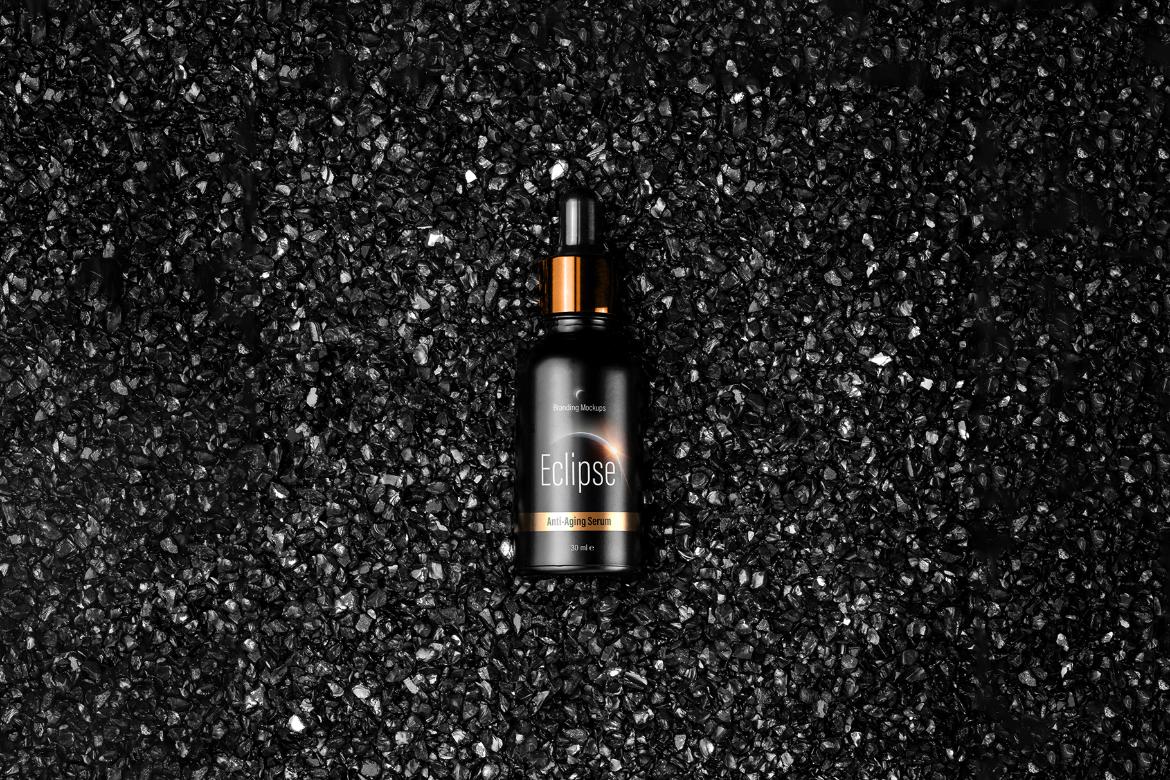 Eclipse Dropper Bottle Cosmetics Mockup Scene 14