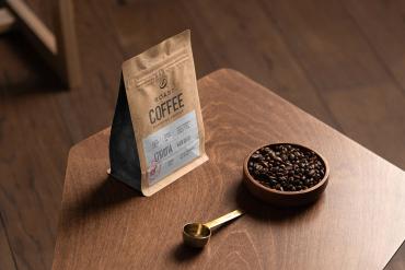 Roast Coffee Packaging Mockup Scene 02