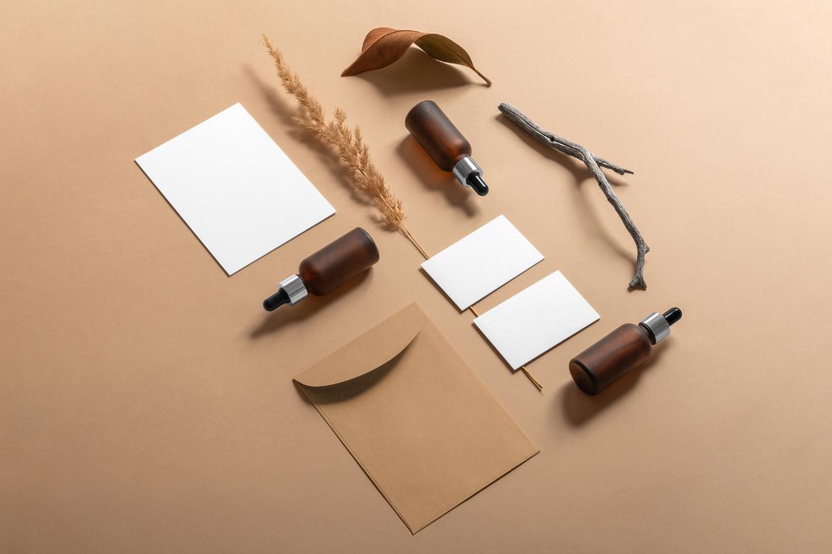 Natura Cosmetics Branding Mockup Scene 11