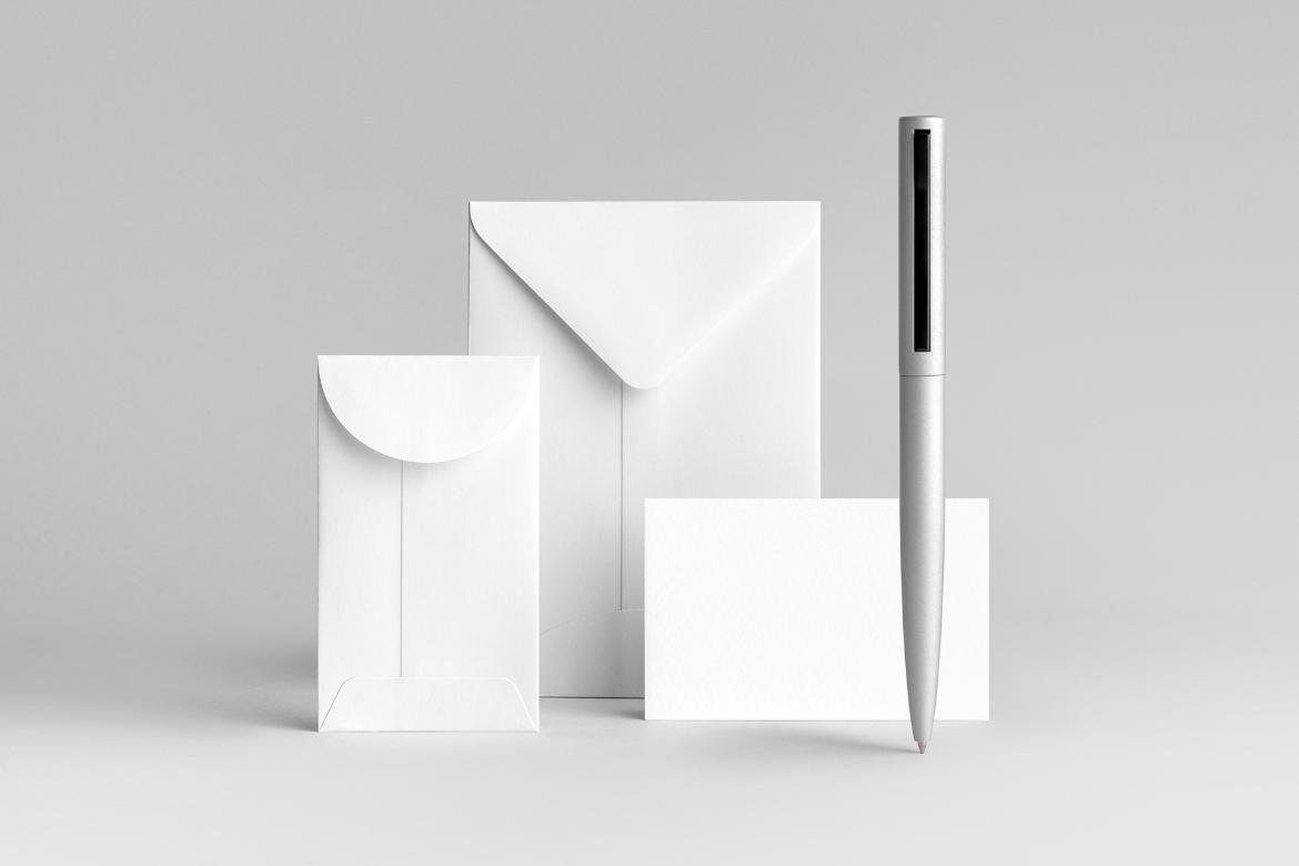 MNML Branding Stationery Mockup Scene 20