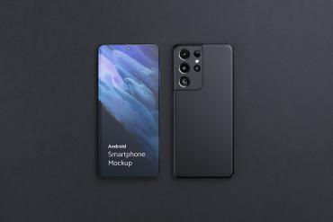 Smartphone Mockup Scene Android 05