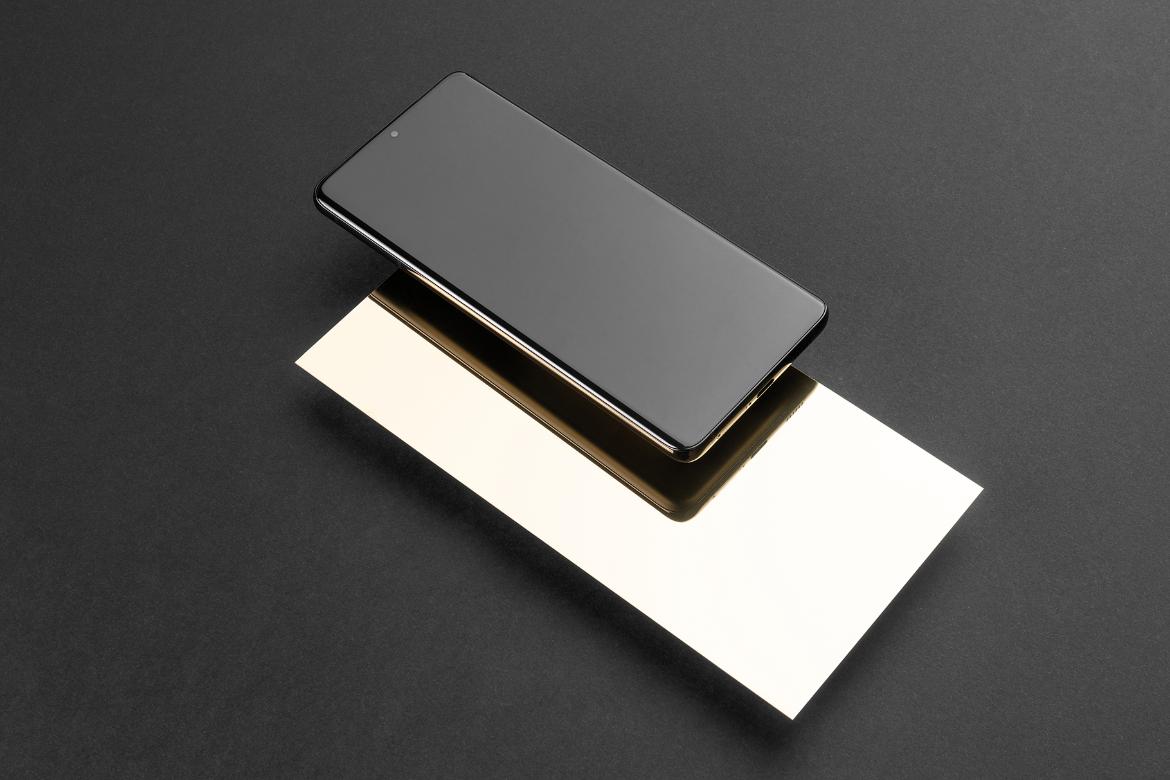Smartphone Mockup Scene Android 10