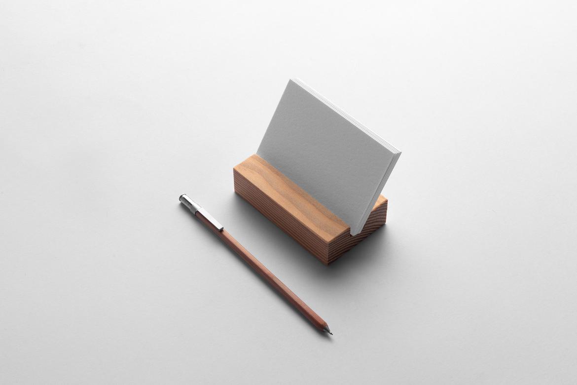 Forma Business Card Branding Mockup Scene 10