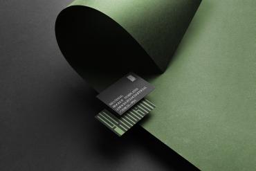 Farsight Business Cards Mockup Scene 11