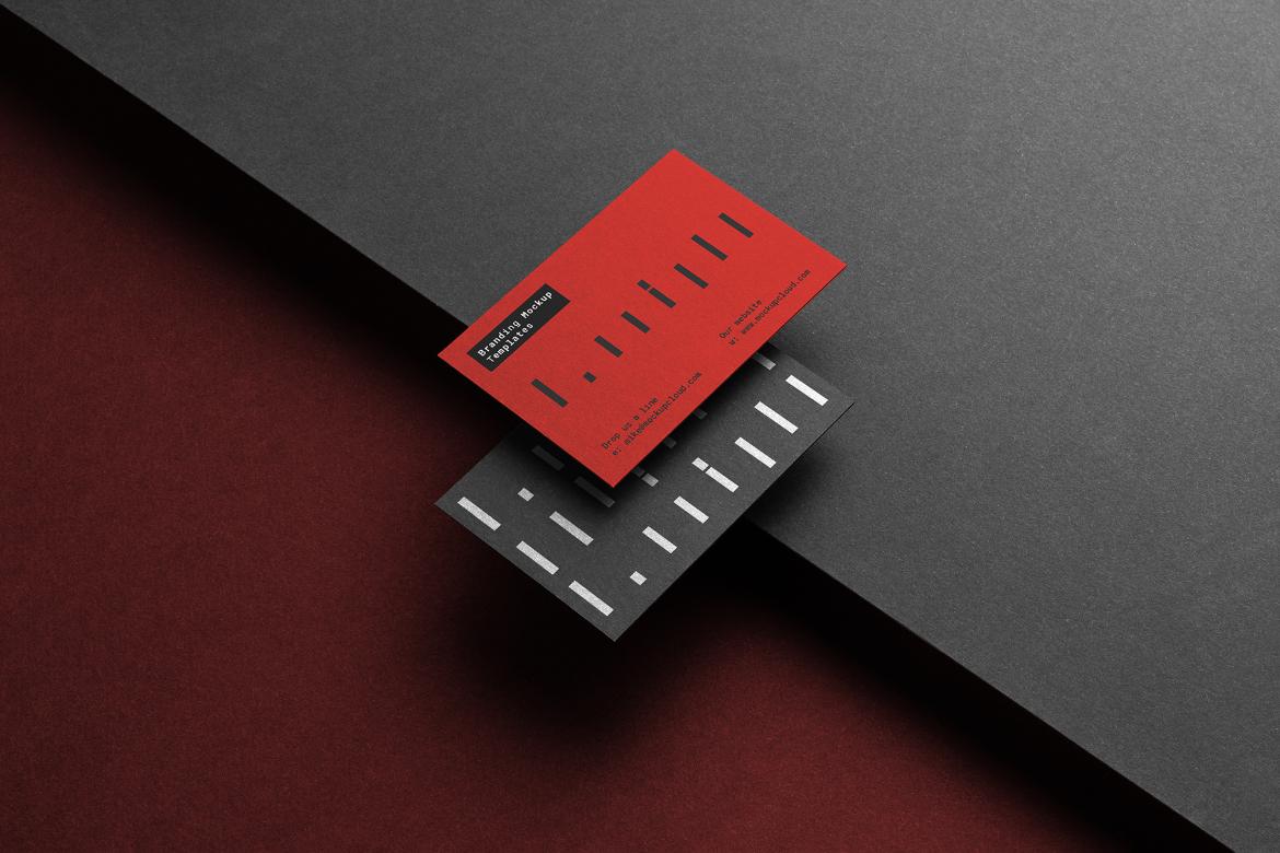 Farsight Business Cards Mockup Scene 13