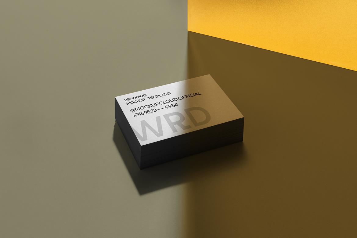 Forwrd Business Cards Branding Mockup Scene 02