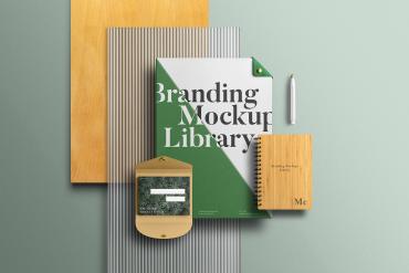 Branding Stationery Mockups Library Scene 17
