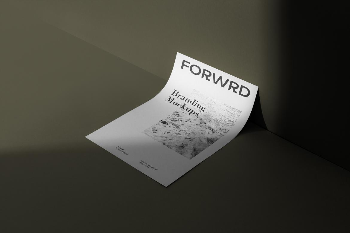 Forwrd Letterhead Branding Mockup Scene 18