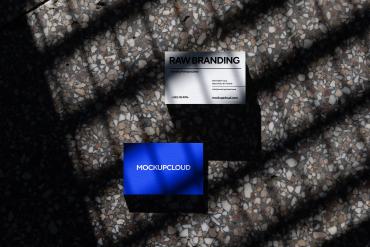 Business Cards Branding Mockup Scene Raw-01-02