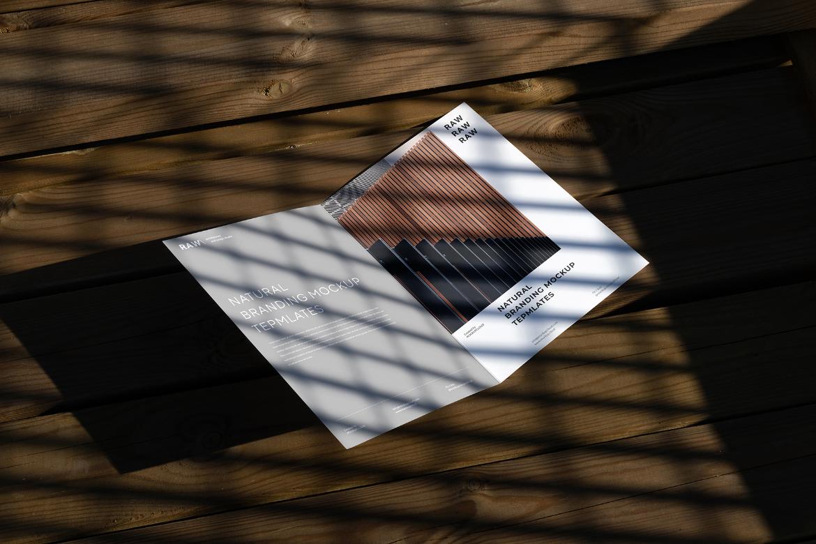 Bi-Fold Brochure Branding Mockup Scene Raw-01-09