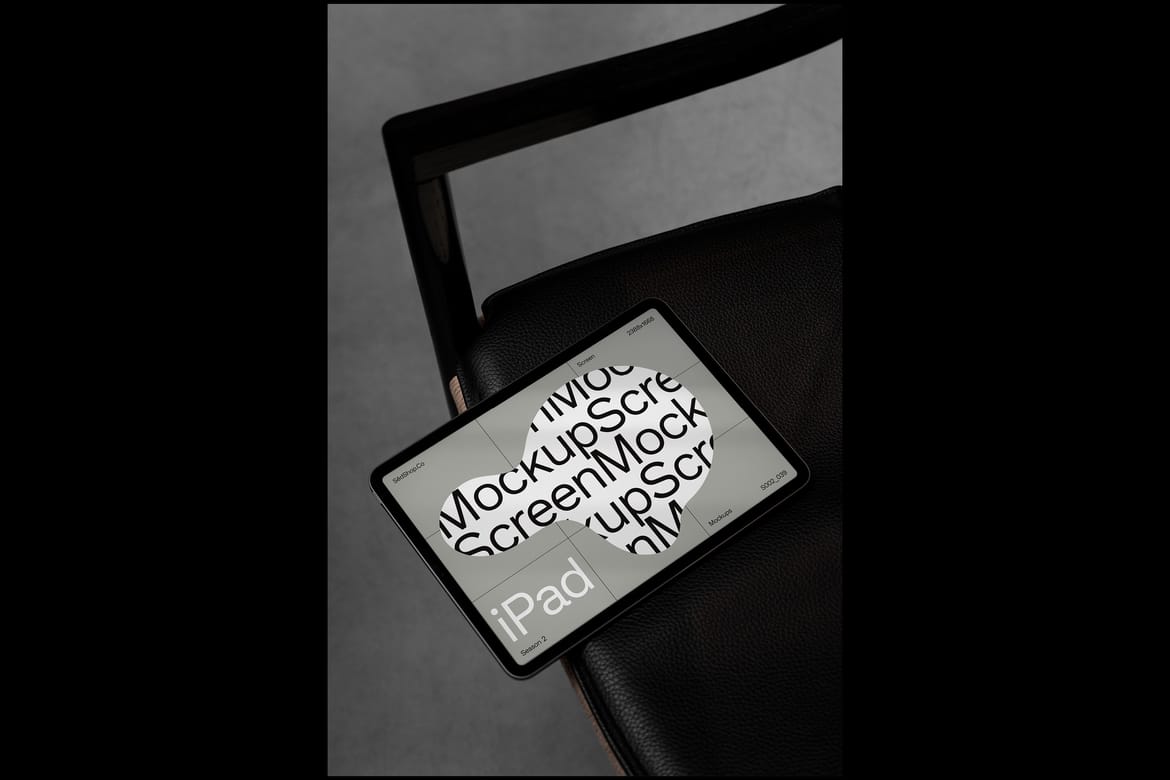 Concrete Minimal iPad Mockup - 2_039