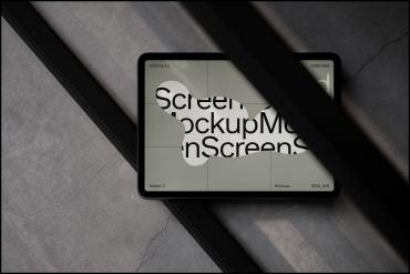 Concrete Minimal iPad Mockup - 2_040