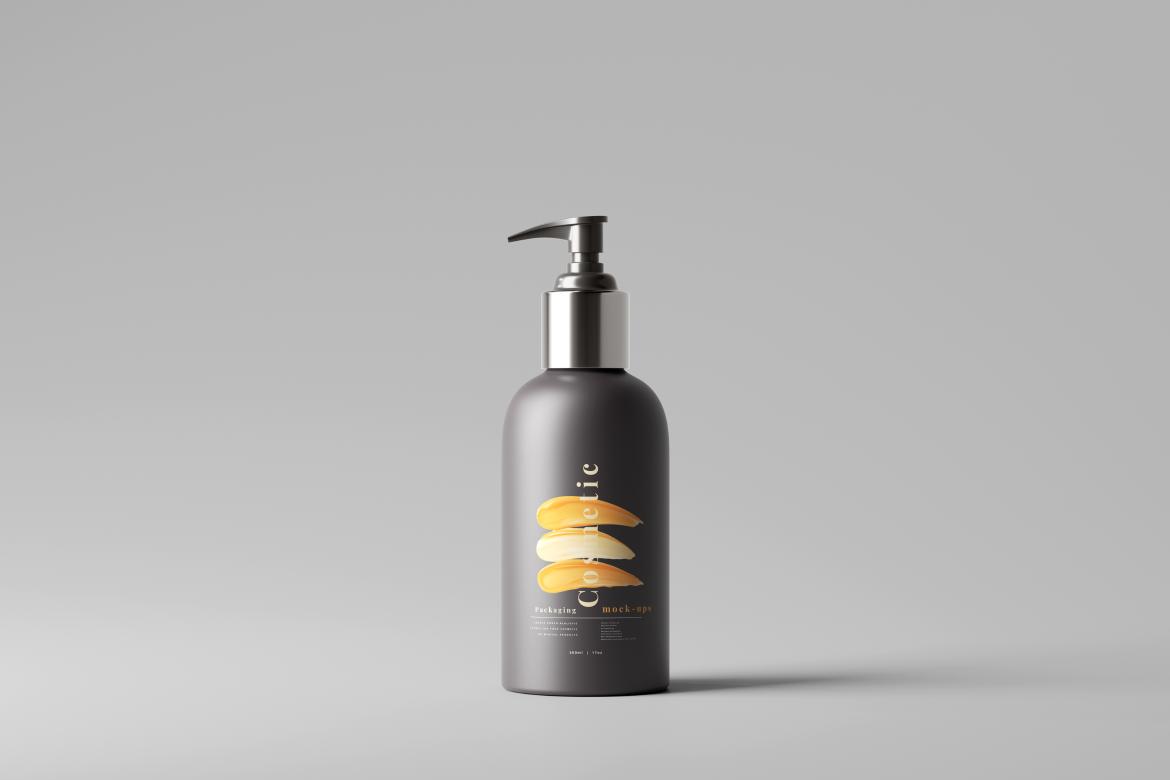 Pump Dispenser Bottle Mockups