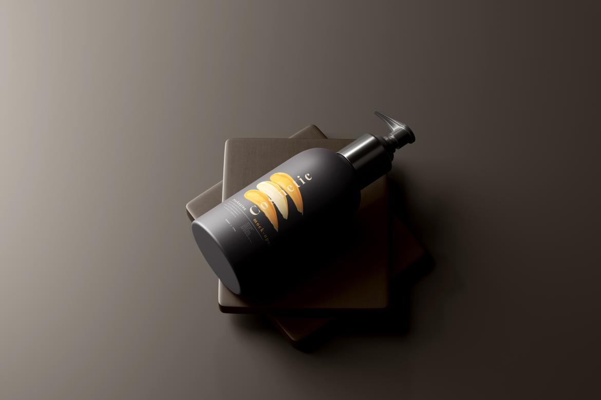 Pump Dispenser Bottle Mockups