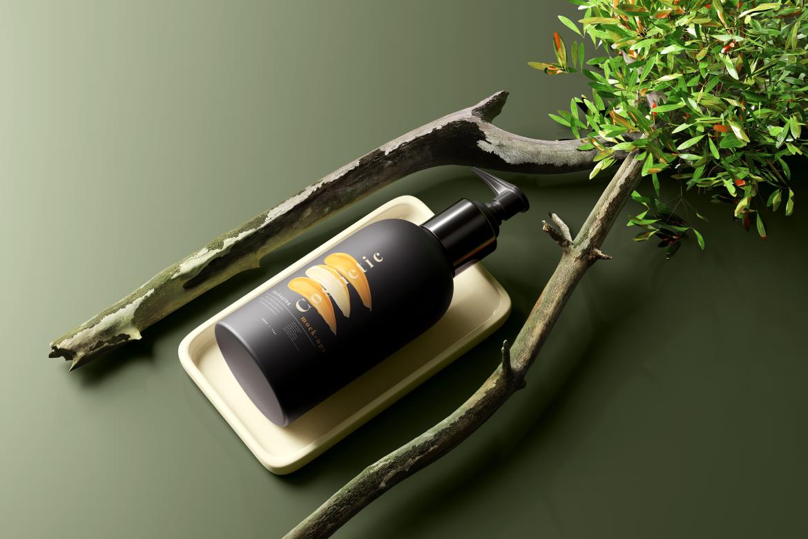 Pump Dispenser Bottle Mockups
