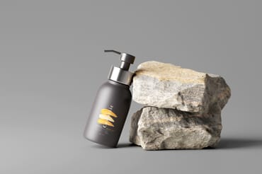 Pump Dispenser Bottle Mockups