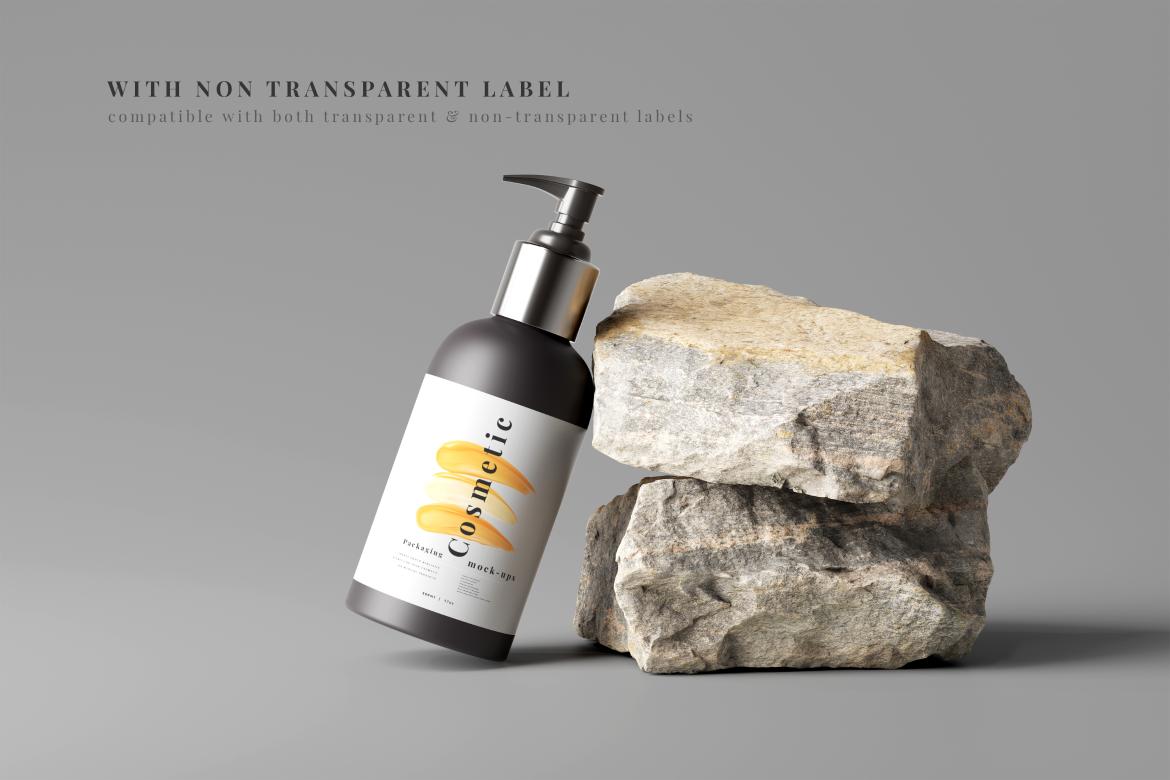 Pump Dispenser Bottle Mockups