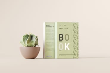 Softcover Book Mockups