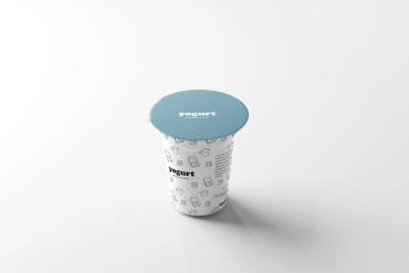 Yogurt Cup Mockup