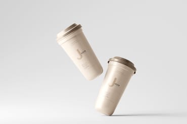 Disposable Cup Mockup
