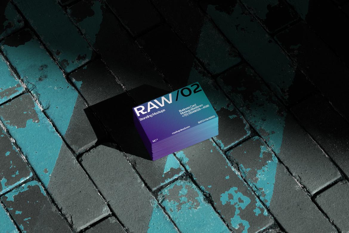 Business Cards Branding Mockup Scene Raw-02-13