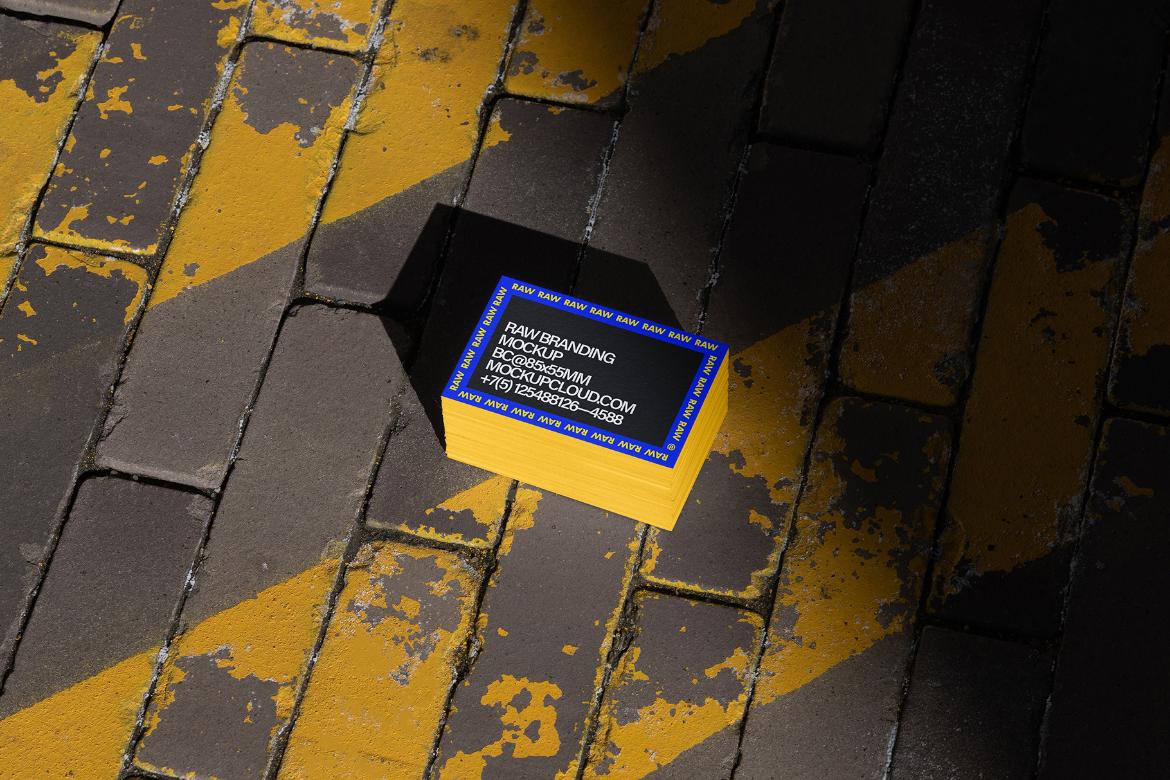 Business Cards Branding Mockup Scene Raw-02-15