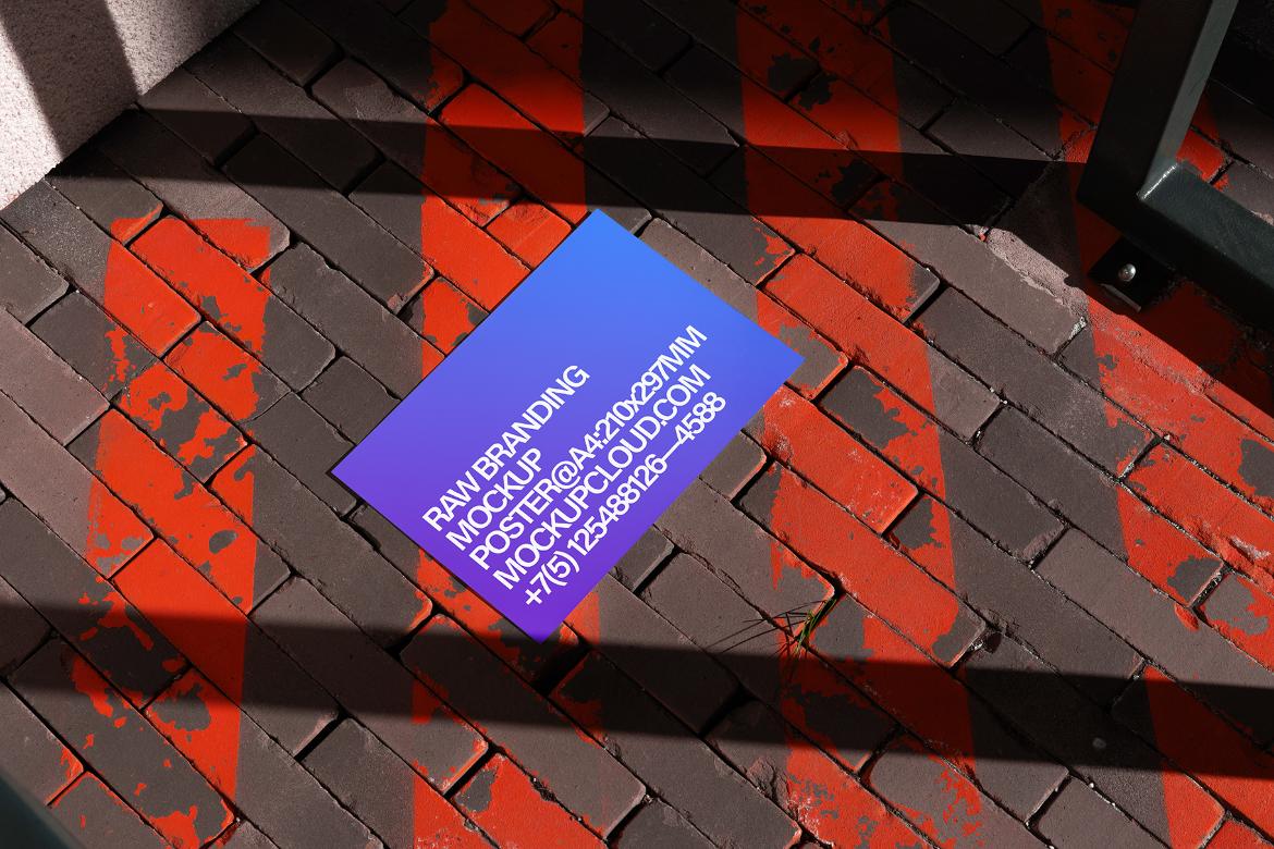 Poster Branding Mockup Scene Raw-02-15