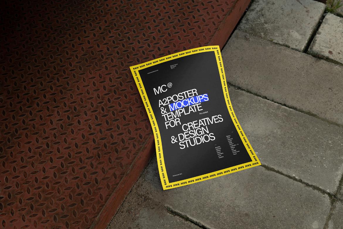 Poster Branding Mockup Scene Raw-02-17