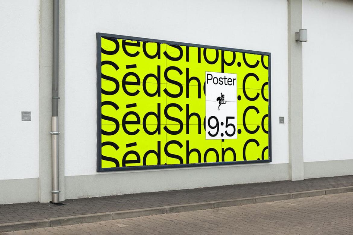 Free Billboard Poster Mockup