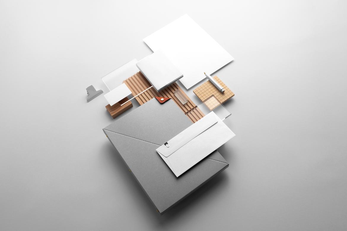 Dash Branding Stationery Mockup Scene 01