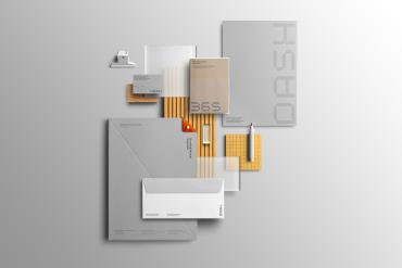 Dash Branding Stationery Mockup Scene 02
