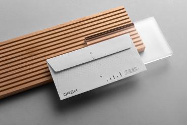 Dash Envelope DL Branding Mockup Scene 09