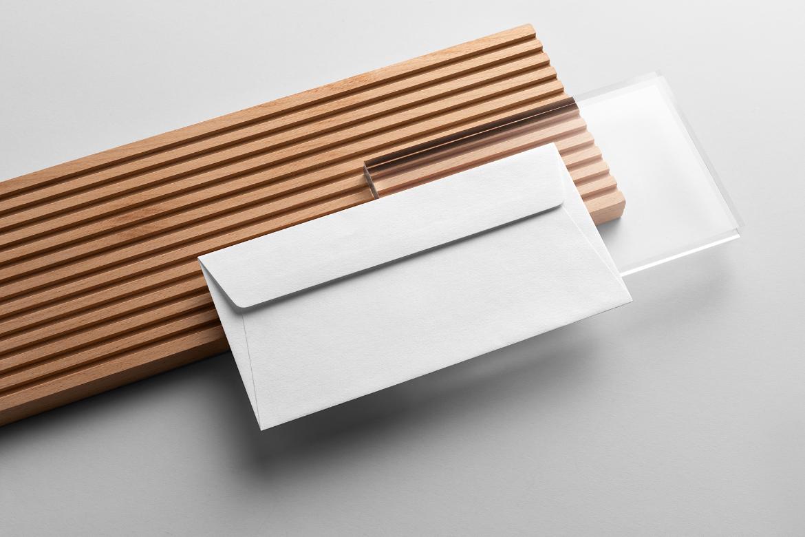 Dash Envelope DL Branding Mockup Scene 09