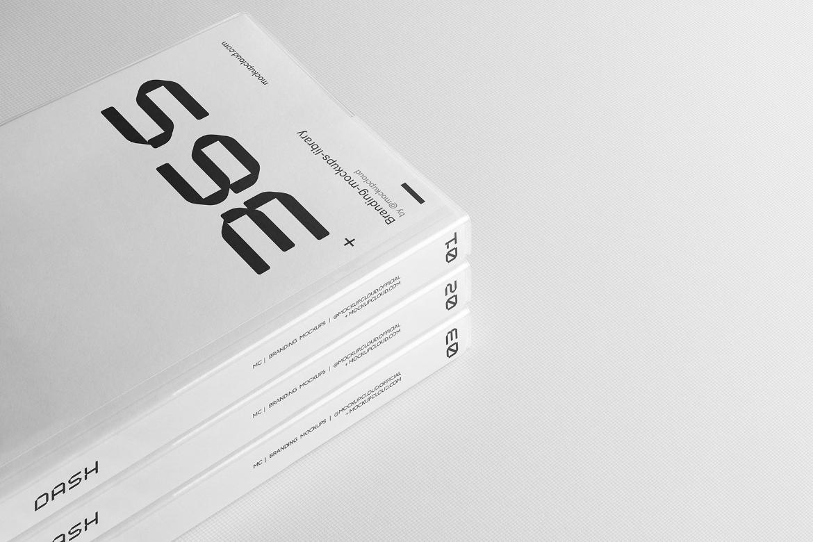 Dash Book Branding Mockup Scene 18