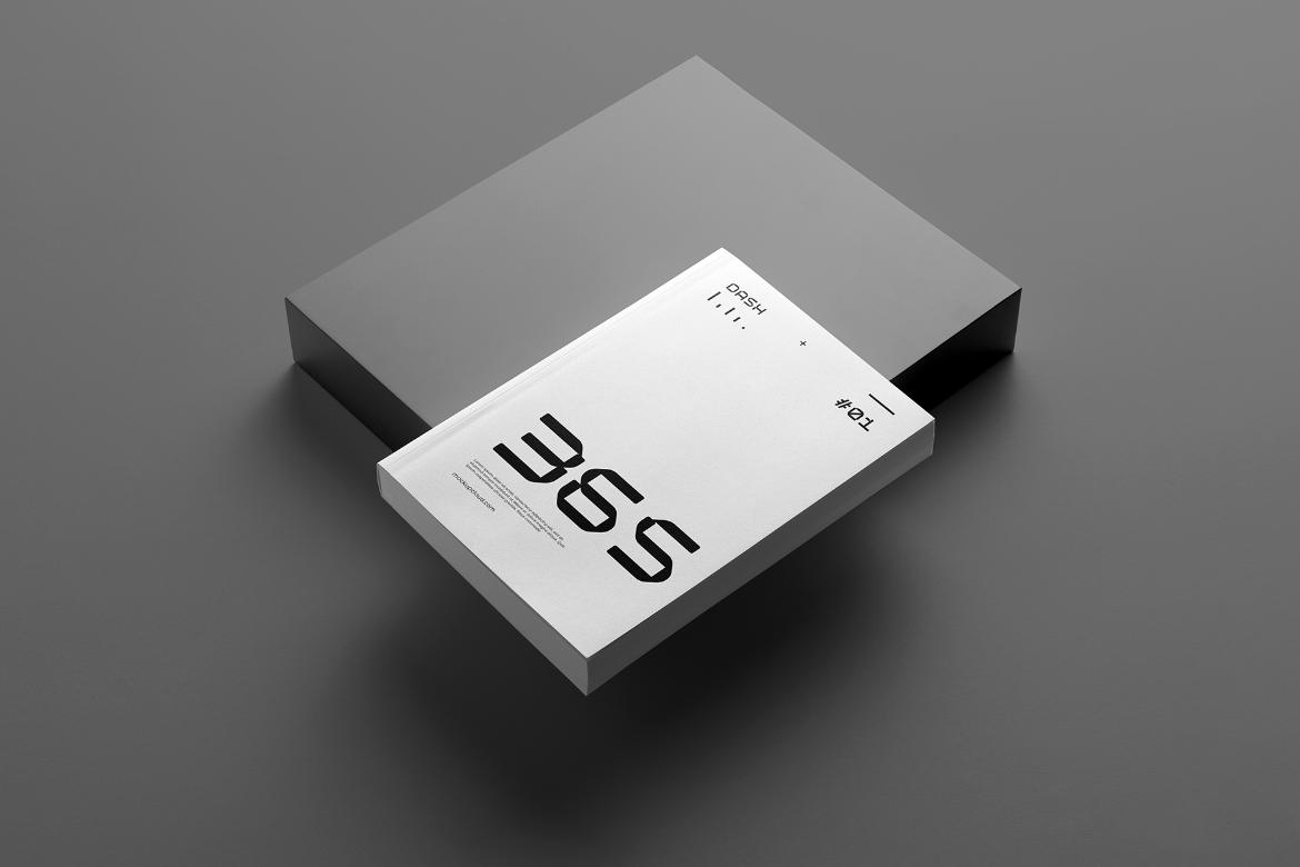 Dash Book Branding Mockup Scene 19