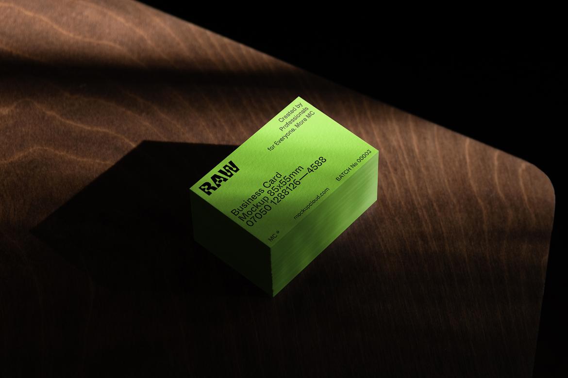 Business Cards Branding Mockup Scene Raw-03-01