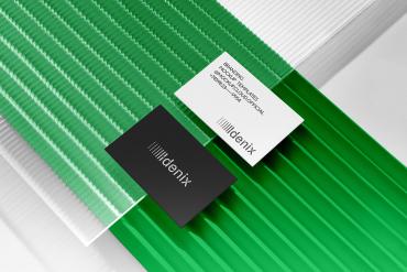 Idenix Business Cards Branding Mockup Scene 08