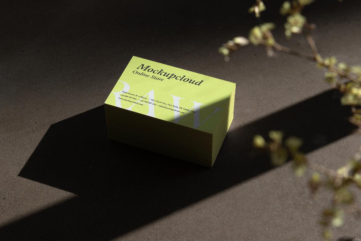 Business Cards Branding Mockup Scene Raw-03-16